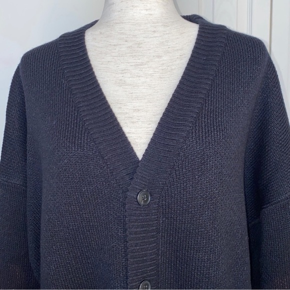 Graver Heart cardigan size Large Vintage Oversized - Picture 2 of 7